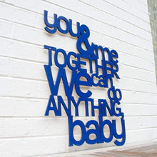 Load image into Gallery viewer, Spunky Fluff Proudly handmade in South Dakota, USA You and Me Together
