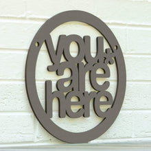 Load image into Gallery viewer, Spunky Fluff Proudly handmade in South Dakota, USA Small / Charcoal Gray You are Here