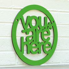 Load image into Gallery viewer, Spunky Fluff Proudly handmade in South Dakota, USA Small / Grass Green You are Here