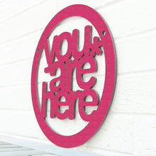 Load image into Gallery viewer, Spunky Fluff Proudly handmade in South Dakota, USA Small / Magenta You are Here