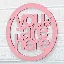 Load image into Gallery viewer, Spunky Fluff Proudly handmade in South Dakota, USA Small / Pink You are Here