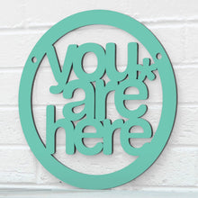 Load image into Gallery viewer, Spunky Fluff Proudly handmade in South Dakota, USA Small / Turquoise You are Here