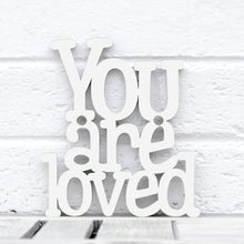 Load image into Gallery viewer, Spunky Fluff Proudly handmade in South Dakota, USA Small / White You are Loved