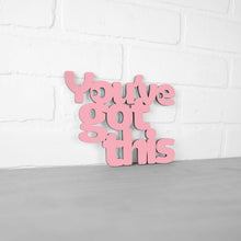 Load image into Gallery viewer, Spunky Fluff Proudly handmade in South Dakota, USA Small / Pink You&#39;ve Got This
