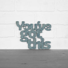 Load image into Gallery viewer, Spunky Fluff Proudly handmade in South Dakota, USA Small / Weathered Denim You've Got This