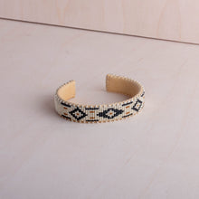 Load image into Gallery viewer, Etkie Jewelry Zayla Beaded Glass Cuff -Small