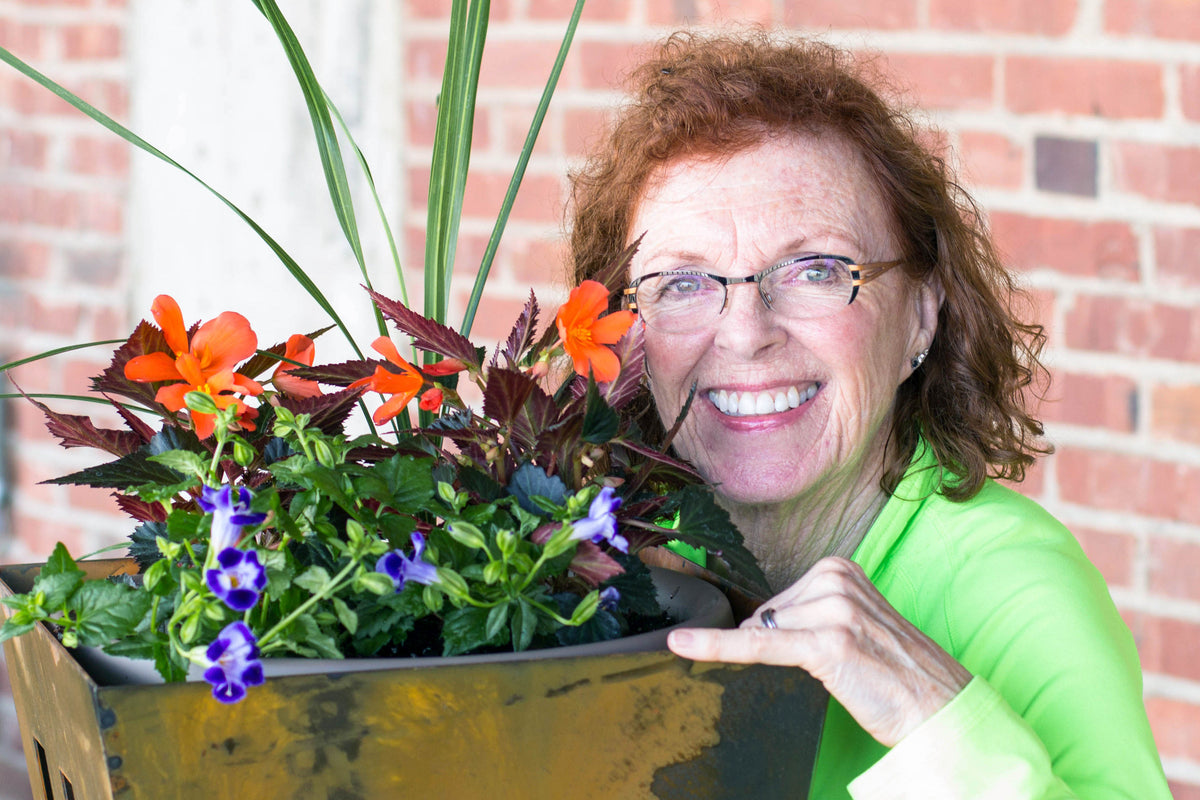 PERFECT PATIO POT Sticks and Steel
