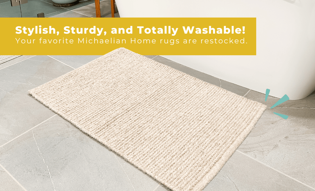 Why We Love Michaelian Home Wool Rugs – Washable, Durable & Full of Style