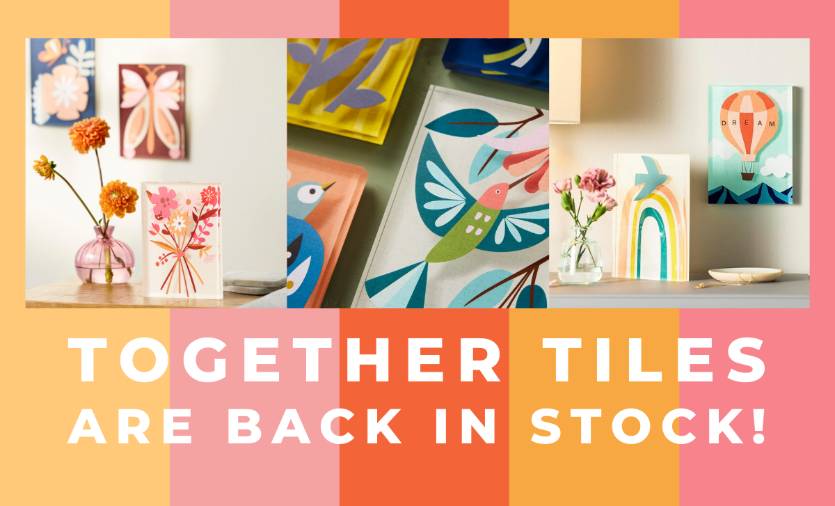 Together Tiles by Lori Siebert – The Colorful, Collectible Art We Can’t Get Enough Of
