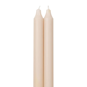 Northern Lights Cream 12" Taper Candles 2pk