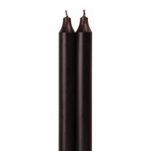 Load image into Gallery viewer, Northern Lights Espresso 12&quot; Taper Candles 2pk
