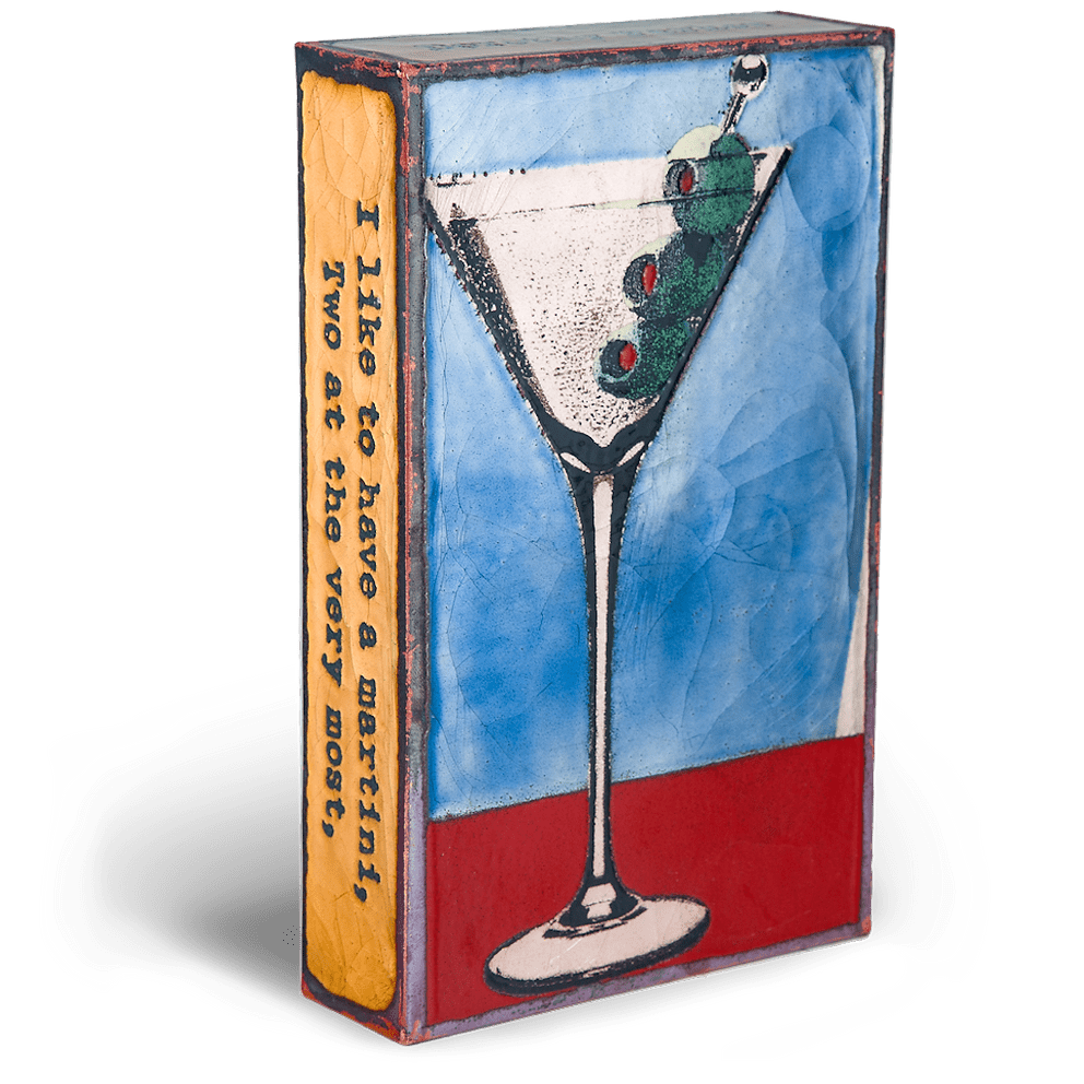 Houston Llew Proudly Handmade in Georgia, USA #151 Shaken Spiritile