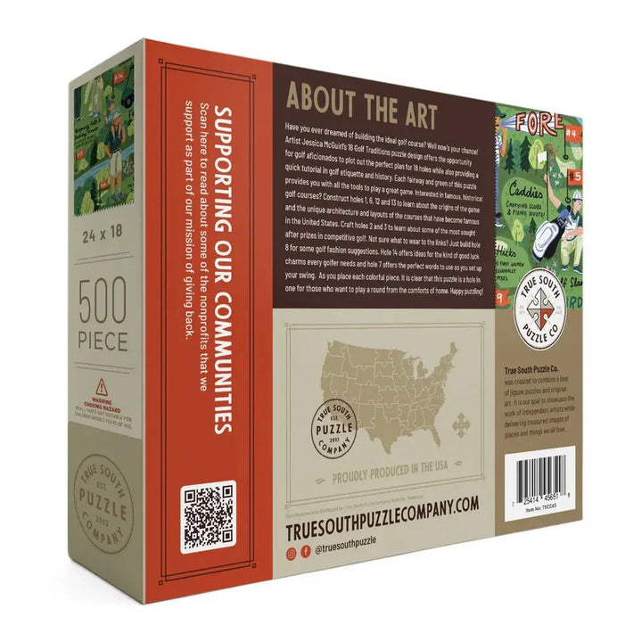True South Puzzles Books Cards Games and Puzzles - Games and Puzzles 18 Golf Traditions Puzzle