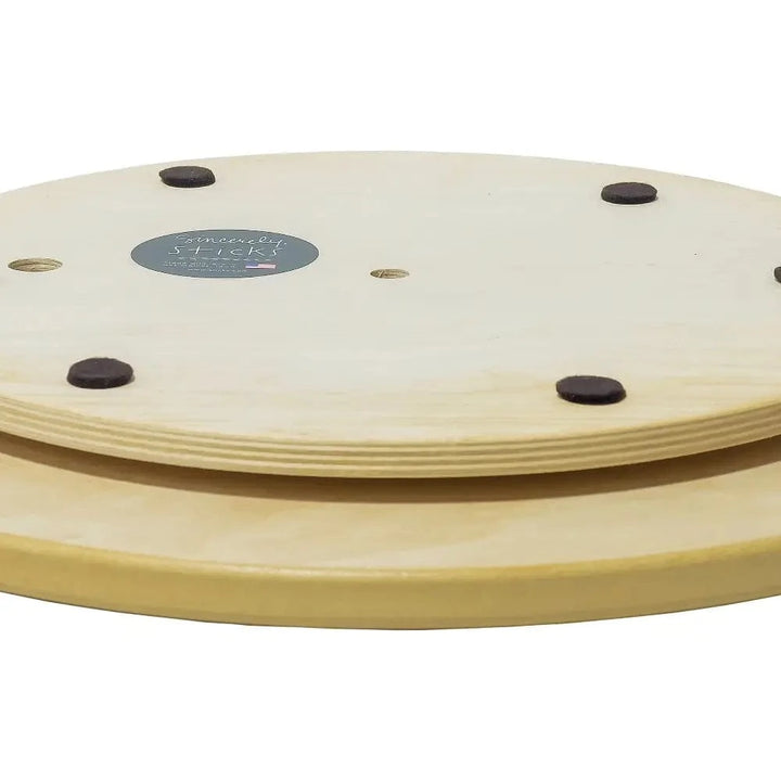 Sincerely Sticks Home Decor - Kitchen Gourmet Entertaining - Serveware Functional 18" Lazy Susan Spring Morning