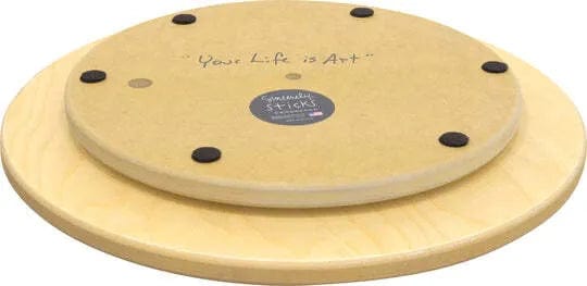Sincerely Sticks Home Decor - Kitchen Gourmet Entertaining - Serveware Functional 18 " Lazy Susan Your Life is Art