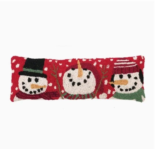 Peking Handicraft Pillow 3 Snowman Pillow