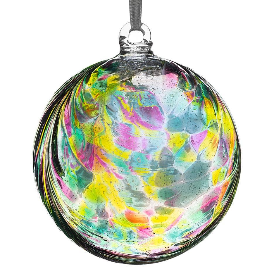 Sienna Glass 4" Hummingbird Spirit Ball