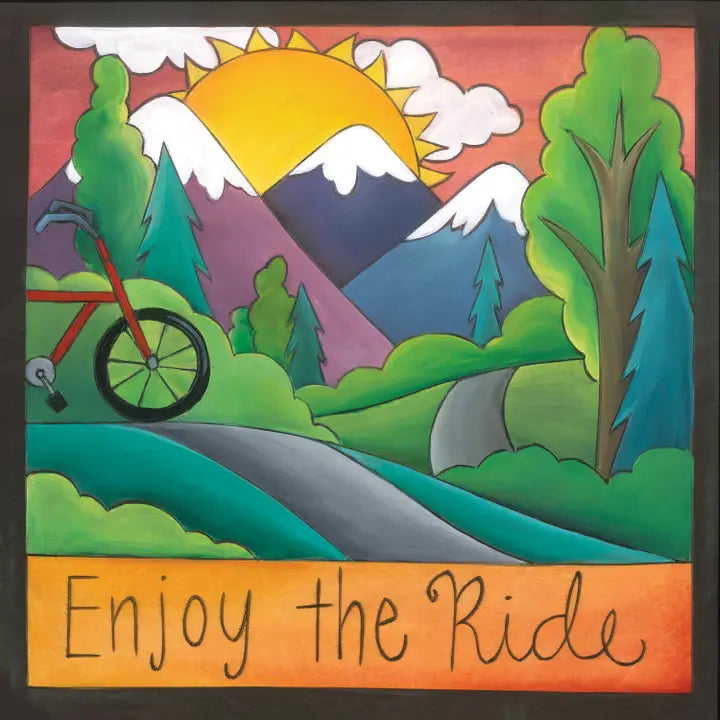 Sincerely Sticks Home Decor - Home Accent 6" x 6" Open Road