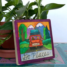 Load image into Gallery viewer, Sincerely Sticks Home Decor - Home Accent 6" x 6" Road Trippin
