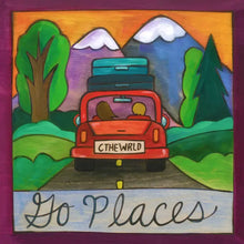 Load image into Gallery viewer, Sincerely Sticks Home Decor - Home Accent 6" x 6" Road Trippin
