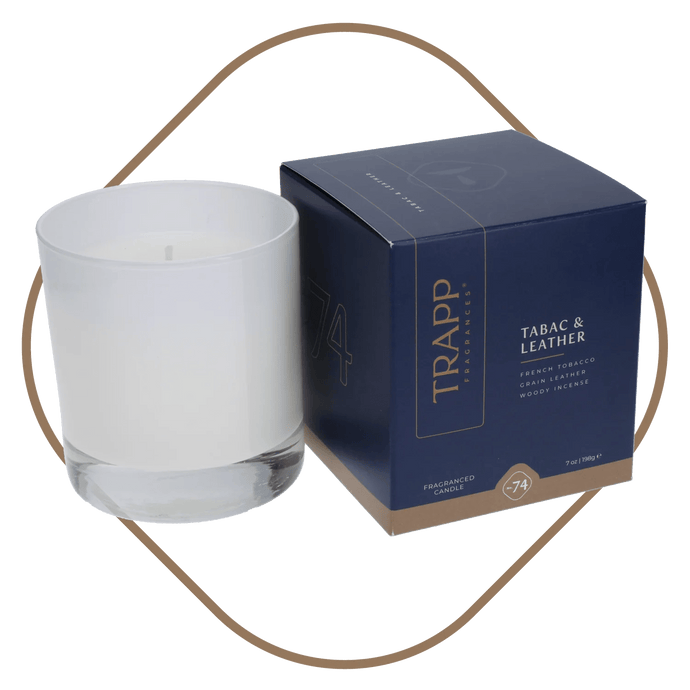 Trapp Fragrances Home Accents Tabac & Leather 7 oz Trapp Candles