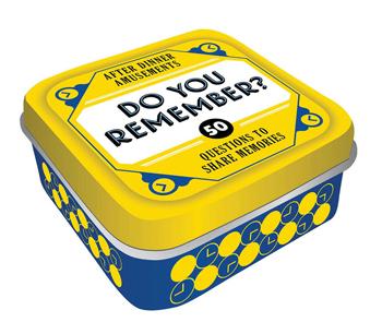 After Dinner Amusements: Do You Remember? game tin