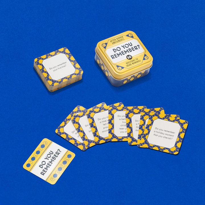 After Dinner Amusements: Do You Remember? card game product detail