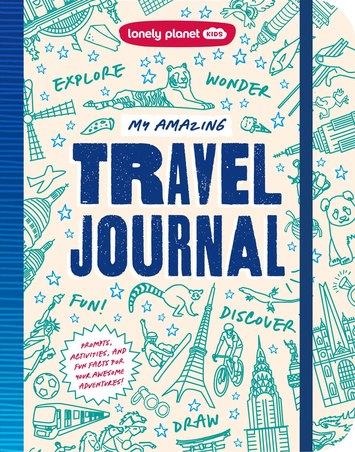 Lonely Planet Kids My Amazing Travel Journal, front cover