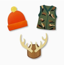 Load image into Gallery viewer, Hunting Magnet Set of 4 – Handpainted Steel Outdoor Décor by Roeda Studio
