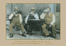 Load image into Gallery viewer, Sugarhouse Greetings Cards A fine beer may be judged... - Card
