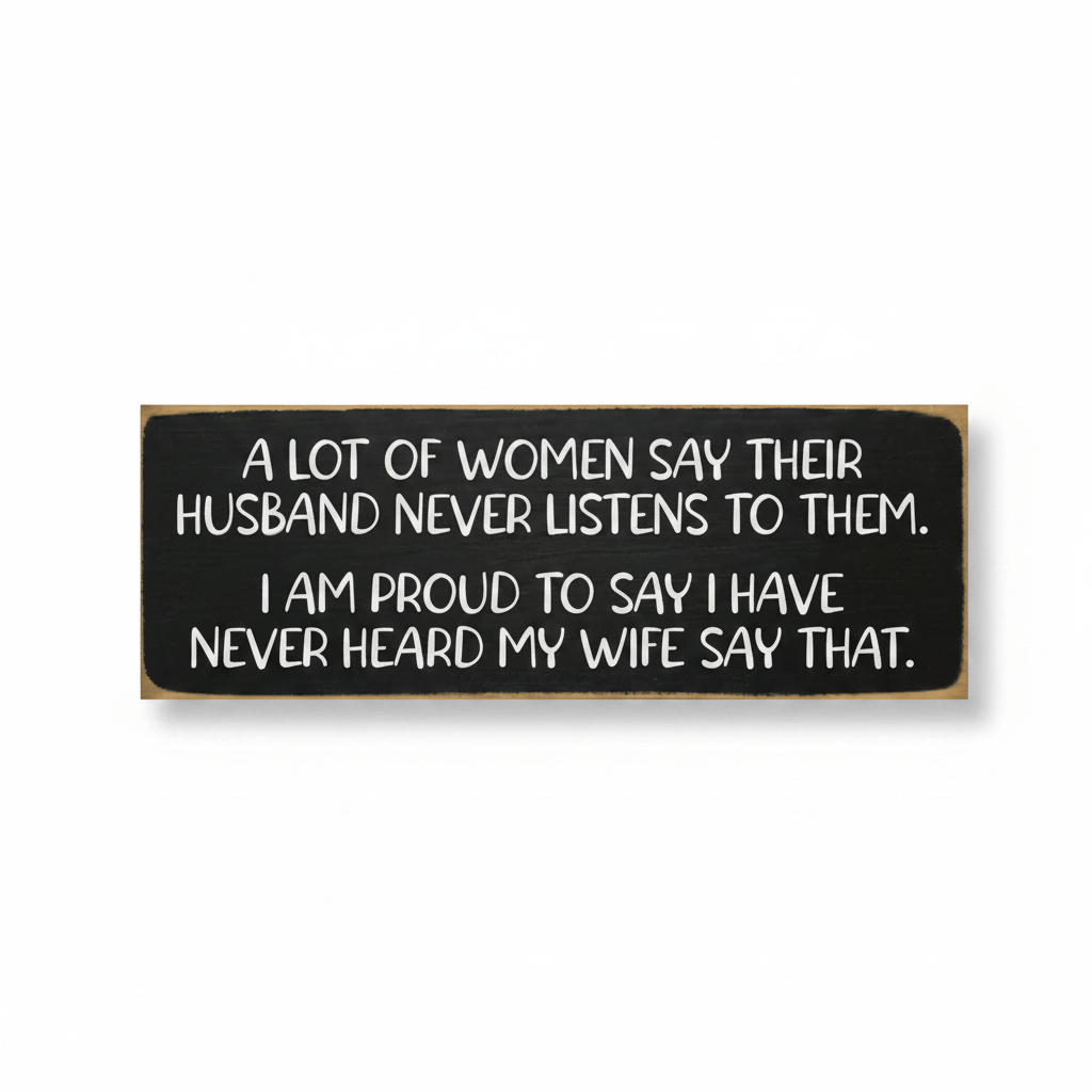 Sawdust City Other - Novelty Gifts A Lot of Women Say Plaque