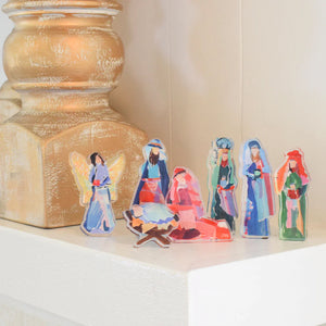 Lauren Dunn Small Acrylic Nativity Set