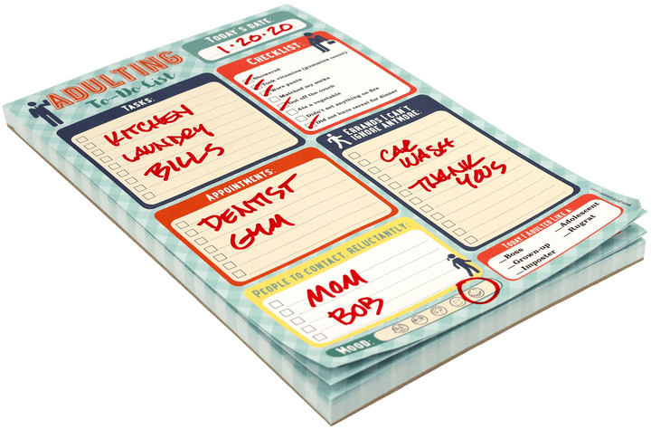 Peter Pauper Press Adulting Note Pad