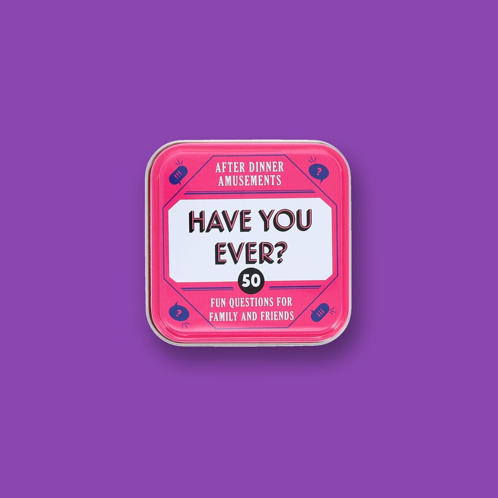 Hachette Book Group USA Game After Dinner Amusements: Have You Ever?