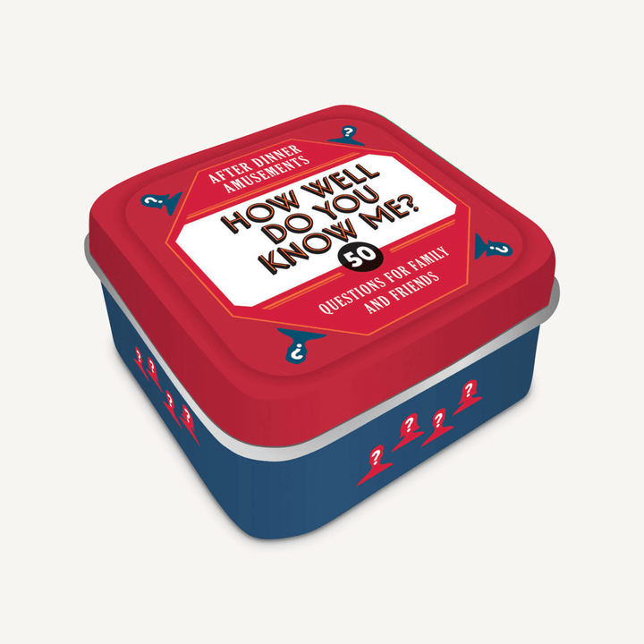 Hachette Book Group USA Game After Dinner Amusements: How Well Do You Know Me?