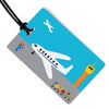 R. Nichols Luggage Tag Airport Luggage Tag