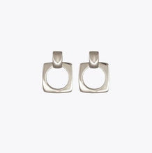 Load image into Gallery viewer, CXC Jewelry Silver Aldaba Post Earring
