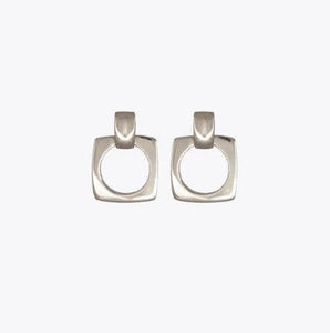 CXC Jewelry Silver Aldaba Post Earring