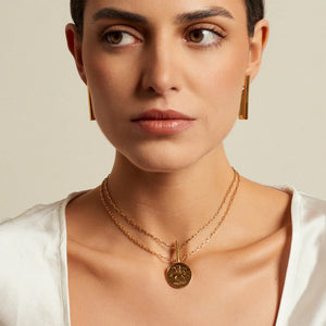 CXC Jewelry Jewelry - Necklaces Alejandro Coin Necklace