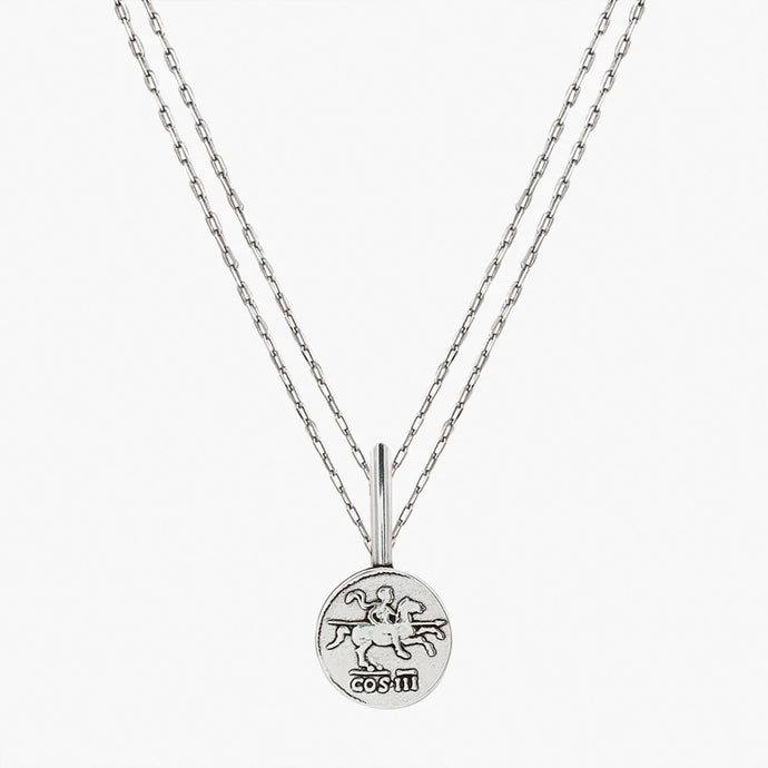 CXC Jewelry Jewelry - Necklaces Silver Alejandro Coin Necklace