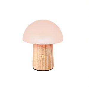 Gingko Designs Decor White Ash Alice Mushroom Lamps