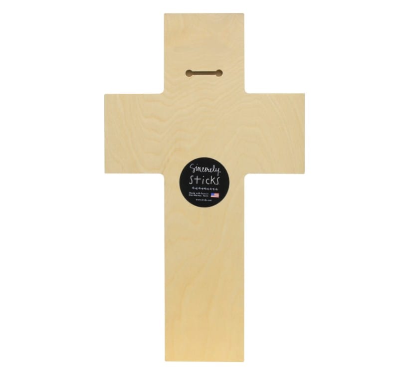 Sincerely Sticks Home Decor - Home Accent All Are Welcome Cross Plaque