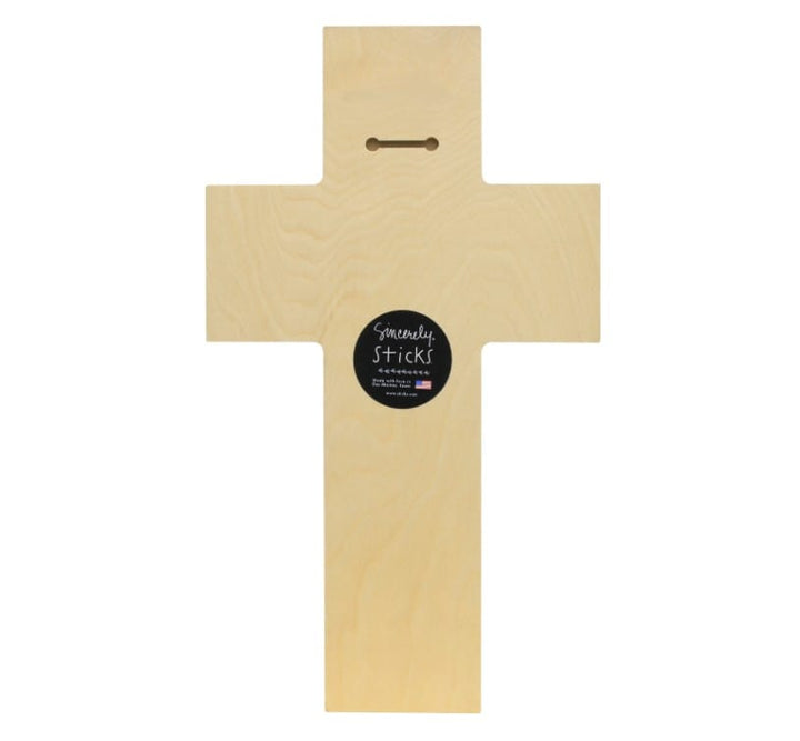 Sincerely Sticks Home Decor - Home Accent All Are Welcome Cross Plaque
