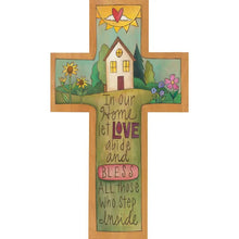 Load image into Gallery viewer, Sincerely Sticks Home Decor - Home Accent All Are Welcome Cross Plaque
