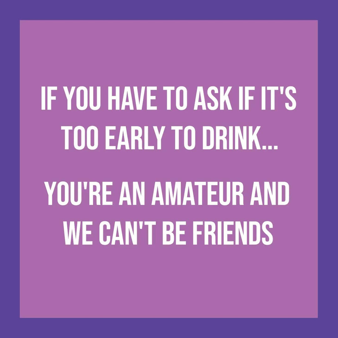 Drinks on Me Coasters Cards Amateur Card