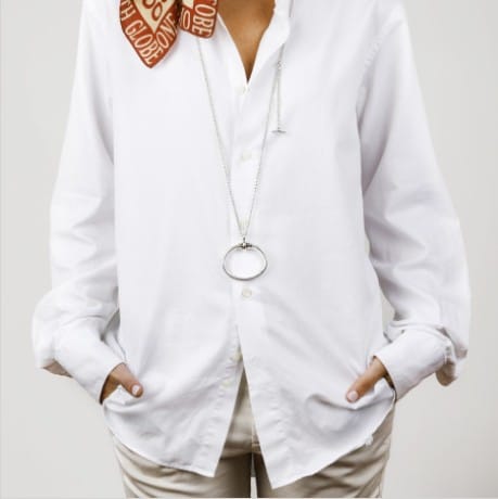 CXC Jewelry Jewelry - Necklaces Amazona Bit Necklace in Silver by CXC Jewelry