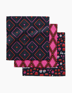 Geometry Amore Dishcloth Set