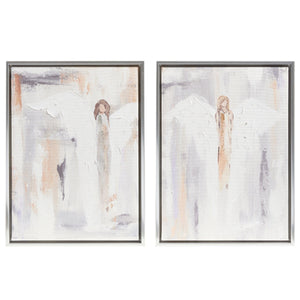 Raz Imports Inc Home Decor - Holiday - Other Angel Framed Canvas Wall Art Pieces