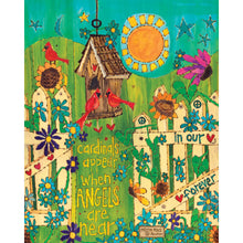 Load image into Gallery viewer, Demdaco Home Decor - Garden - Outdoor Angels and Cardinals 20" Art Pole
