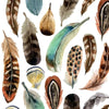 Paperproducts Design Home Decor - Linens Aquarell Feathers Napkin